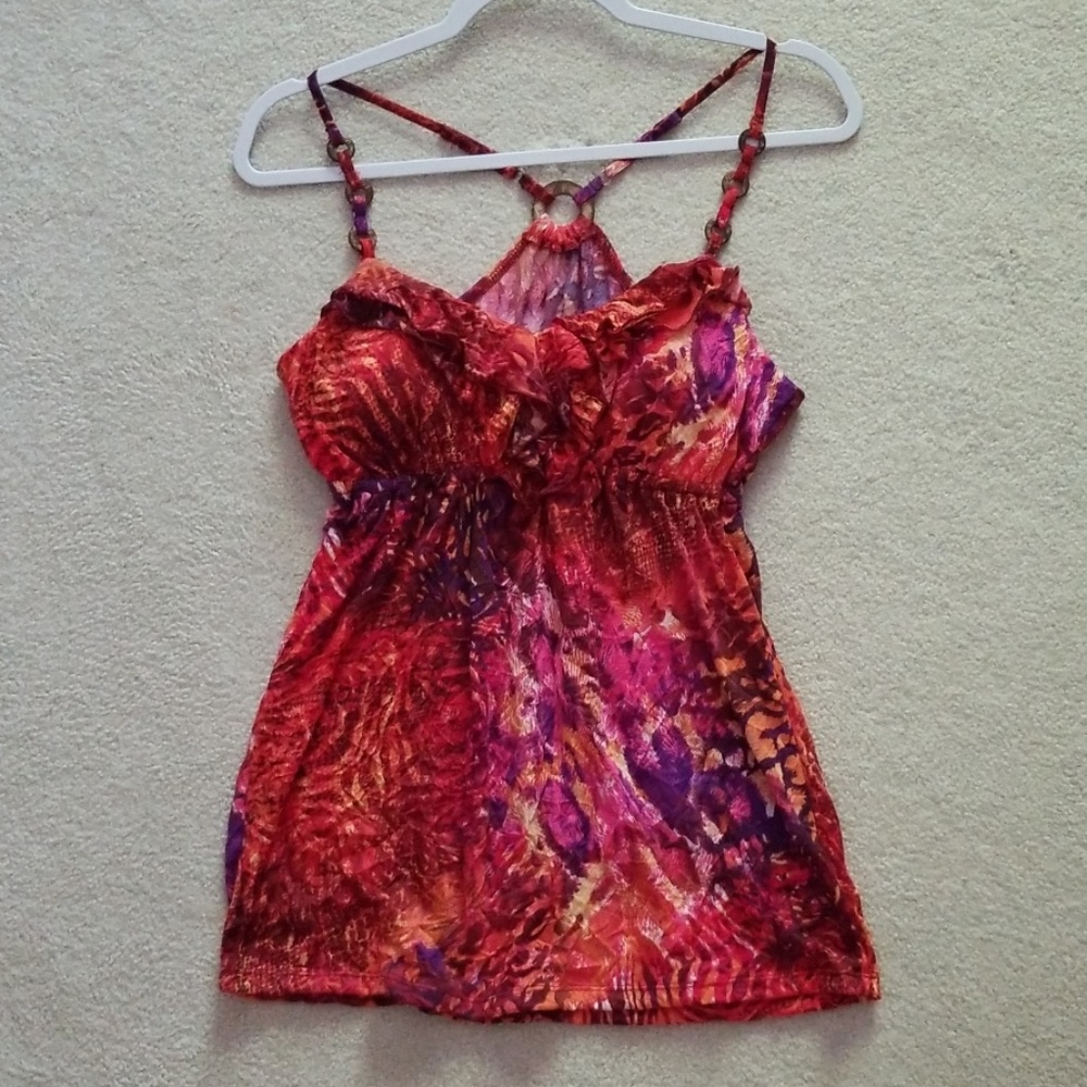 Floral Tank Medium